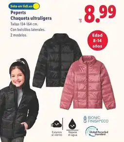 Lidl Peperts Chaqueta ultraligera oferta