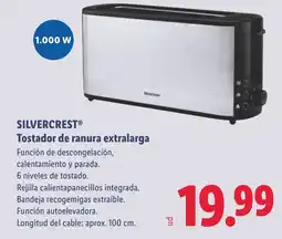 Lidl SILVERCREST Tostador de ranura extralarga oferta