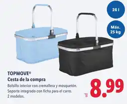 Lidl TOPMOVE Cesta de la compra oferta