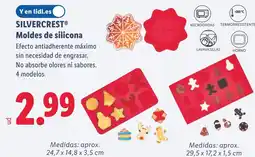 Lidl SILVERCREST Moldes de silicona oferta