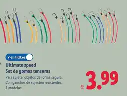 Lidl Ultimate speed Set de gomas tensoras oferta