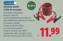 Lidl Ultimate speed Cable de arranque oferta