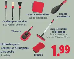 Lidl Ultimate speed Accesorios de limpieza para coche oferta