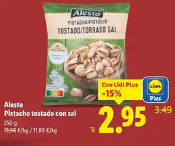 Lidl ALESTO Pistacho tostado con sal oferta