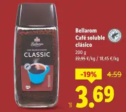 Lidl BELLAROM Café soluble clásico oferta