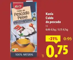 Lidl KANIA Caldo de pescado oferta
