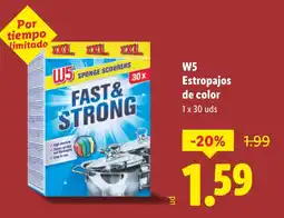 Lidl W5 Estropajos de color oferta