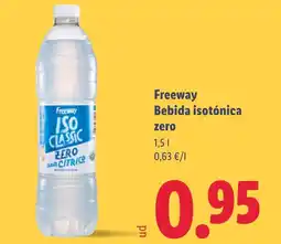Lidl FREEWAY Bebida isotónica oferta
