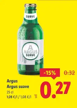 Lidl ARGUS suave oferta