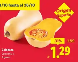 Lidl Calabaza oferta