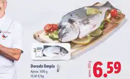 Lidl Dorada limpia oferta