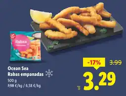 Lidl Ocean Sea Rabas empanadas oferta