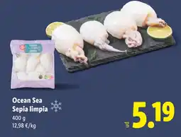 Lidl Ocean Sea Sepia limpia oferta