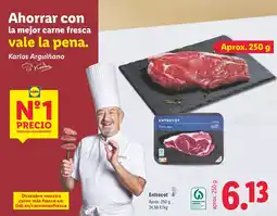 Lidl Entrecot oferta