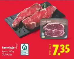 Lidl Lomo bajo oferta