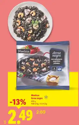 Lidl MONISSA Arroz negro oferta