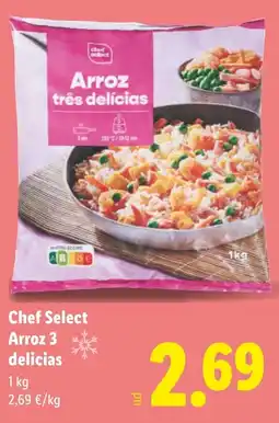 Lidl Chef Select Arroz 3 delicias oferta