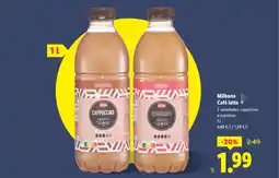 Lidl MILBONA Café latte oferta