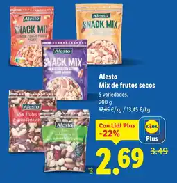 Lidl ALESTO Mix de frutos secos oferta