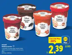 Lidl GELATELLI Helado en tarrina oferta