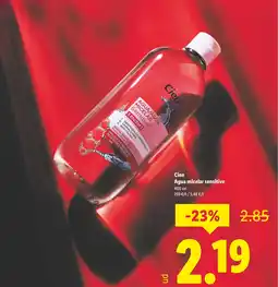 Lidl CIEN Agua micelar sensitive oferta