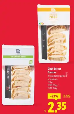 Lidl Chef Select Gyozas oferta