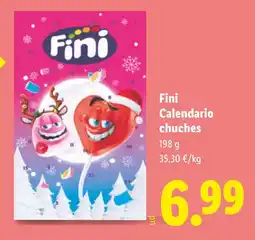 Lidl FINI Calendario chuches oferta