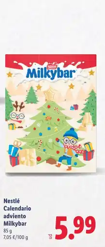 Lidl NESTLE Milkybar Calendario adviento oferta