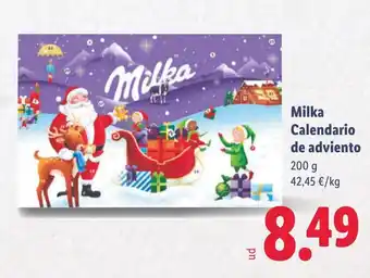 Lidl MILKA Calendario de adviento oferta