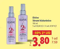 Lidl ELVIVE Sérum hialurónico oferta