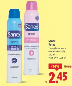 Lidl SANEX Spray oferta