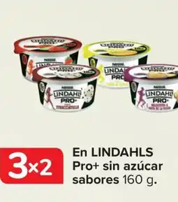 Carrefour LINDAHLS En Pro+ sin azúcar sabores oferta