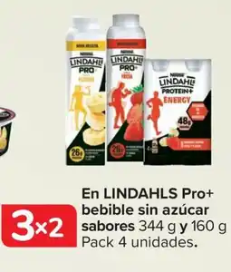 Carrefour LINDAHLS En Pro+ bebible sin azúcar sabores oferta