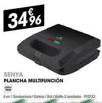 Electro Depot Senya Plancha Multifunción oferta