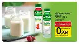 Dialprix DANONE ACTIVIA Kéfir natural o fresa oferta