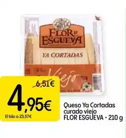 Dialprix FLOR ESGUEVA Queso Ya Cortadas curado viejo oferta