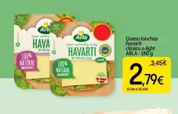 Dialprix ARLA Queso lonchas havarti clásico o light oferta