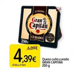 Dialprix GRAN CAPITÁN Queso cuña curado oferta
