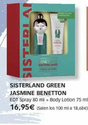 Sisterland Green Jasmine Benetton