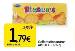 Dialprix ARTIACH Galleta dinosaurus oferta