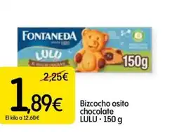 Dialprix LULU Bizcocho osito chocolate oferta