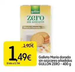 Dialprix GULLON ZERO Galleta María dorada sin azúcares añadidos oferta