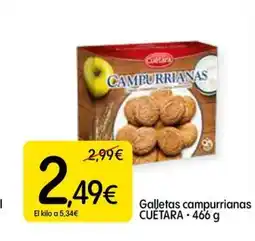 Dialprix CUETARA Galletas campurrianas oferta