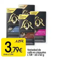 Dialprix L'OR Variedad de café en cápsulas oferta