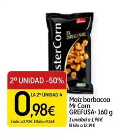 Dialprix GREFUSA Maíz barbacoa Mr Corn oferta