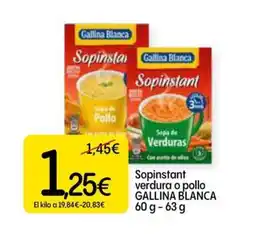 Dialprix GALLINA BLANCA Sopinstar Gallina Blanca Sopinstant oferta