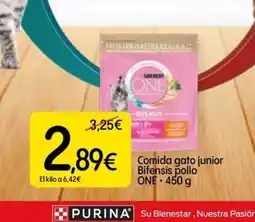Dialprix ONE Comida gato junior Bifensis pollo oferta