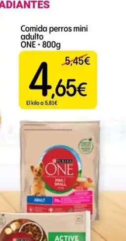 Dialprix ONE Comida perros mini adulto oferta