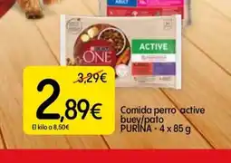 Dialprix ONE Comida perro active buey/pato oferta