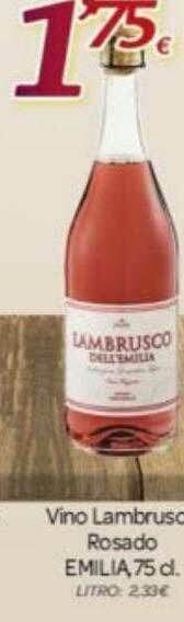 Alsara Supermercados Vino Lambrusco Rosado Emilia oferta